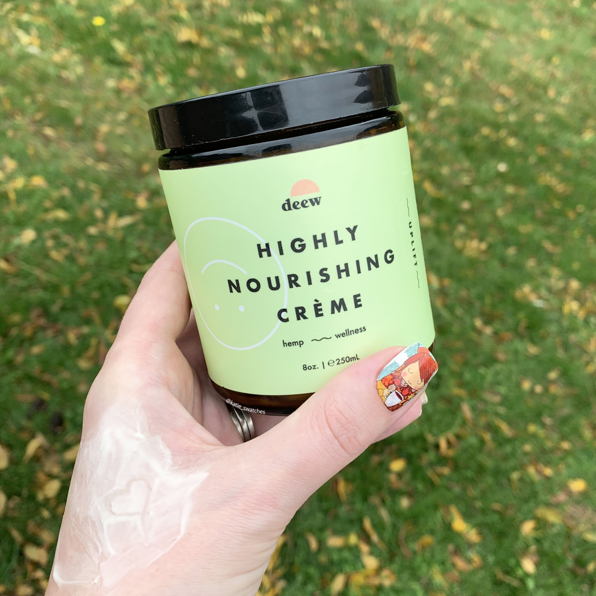 Deew Highly Nourishing Creme in Uplift (peppermint scent) review